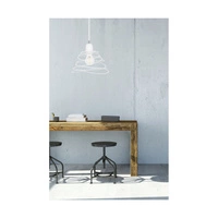 Komet Pendant Lamp 1xE27 Max.60W Chrome Metal/White Metal/White PVC Cable 1854102
