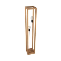 Kago Lampa Podłogowa 2xE27 Max.60W Dąb Olejowany/Czarny 51524274
