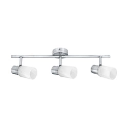 Lampa Sufitowa Kira 3xE14 Max.40W Metal Satin/Białe Szkło 2220328