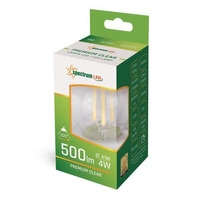 LED BALL E-14 230V 4W COG WW CLEAR SPECTRUM