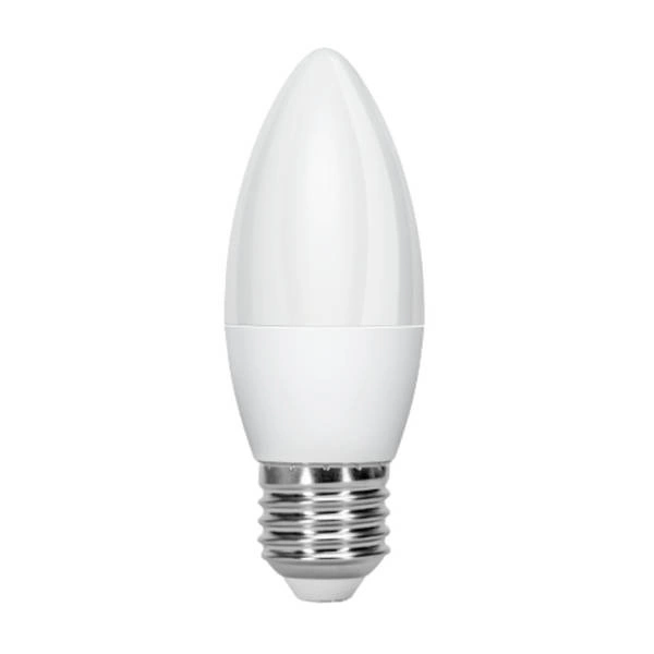 LED bulb E27 C37 candle 7W warm 3000K