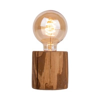Trabo Table Lampa Stołowa 1xE27 Max.25W Sosna Bejcowana/Czarny 76911151