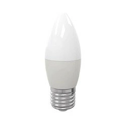LED bulb 7W C37 candle E27 warm color 3000K EKZA1441