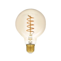 Decorative light bulb 4W E27 G95 sphere warm color 2700K EKZA3614