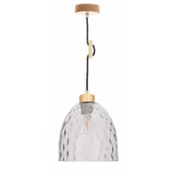 Lampa wisząca AURA przeźroczysta 30cm 1458160