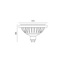LED bulb GU10 ES111 12W neutral 4000K