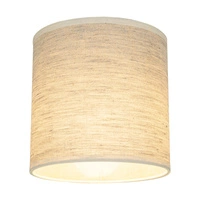 Lampshade Cylinder E27 H20 Beige Linen A1241