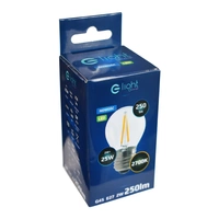 Filament LED bulb 2W E27 G45 2700K | warm white