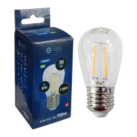 Żarówka Filamentowa LED 1W ST45 E27 2700K | biała ciepła