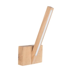 Linus Wall Lamp ''Out'' 1xLED 24V Integrated 350lm 3000K 3,75W Oiled Oak 2438174