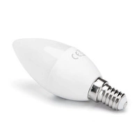 LED bulb E14 6W Warm 3000K candle