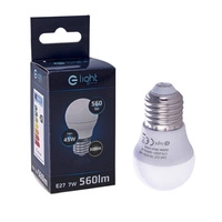 LED bulb 7W G45 ball E27 warm color 3000K EKZA1465