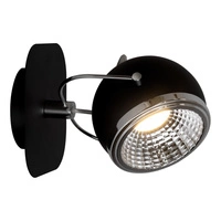 Kinkiet kulowy w zestawie 1xGU10 LED 6W Czarny Metal 5009184