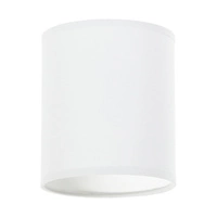 Lampa Sufitowa Morris 2xE27 Max.25W Dąb Olejowany/Czarny Metal/Szary Abażur Tkaninowy 4027418811121
