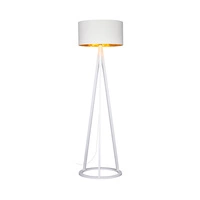 Victoria Floor Lamp 1xE27 Max.60W White/White-Golden/White 6431802