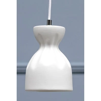Lampa Wisząca Noelle 7xE14 Max.40W Chromowany Metal/Biała Ceramika 1970702