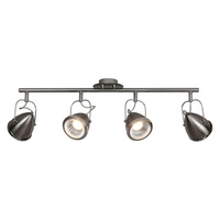 Lampa sufitowa Oliver w zestawie 4xGU10 LED 5,5W Chrom Metal/Satynowy Metal 5109427