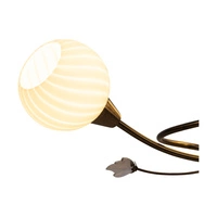 Lampa Sufitowa Marbella 6xE14 Max.40W Patyna Metal/Białe Szkło 5078611G0605