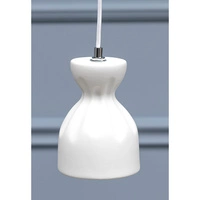 Lampa Wisząca Noelle 7xE14 Max.40W Chromowany Metal/Biała Ceramika 1970702