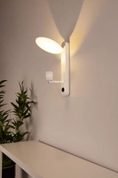 Turid Wall Lamp 1xLED Integrated 240lm 3100K 3W White Metal 5860102