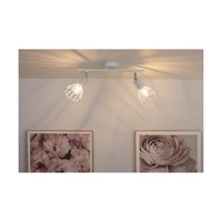 Lampa Sufitowa Megan 2xE14 Max.40W Biały Metal 2743202