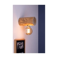 TRABO SIMPE kinkiet drewno sosnowe kolor sosna bejcowana, 6994151 6994151