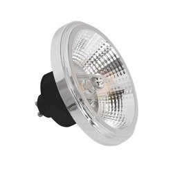LED bulb 12W AR111 GU10 3000K black with reflector EKZA3391