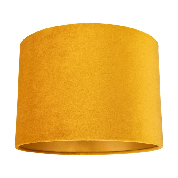 Lampshade Cylinder E27 H40 Honey Velvet A1394