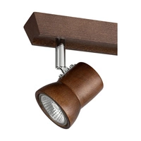 Lampa sufitowa Venla w zestawie 2xLED GU10 5W Drewno bukowe orzechowe 2434276