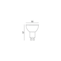 LED GU10 10W cold 6000K PREMIUM bulb