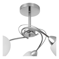 Lampa sufitowa Pisa 3xE27 Max.60W Chromowany metal/Białe szkło 8280328